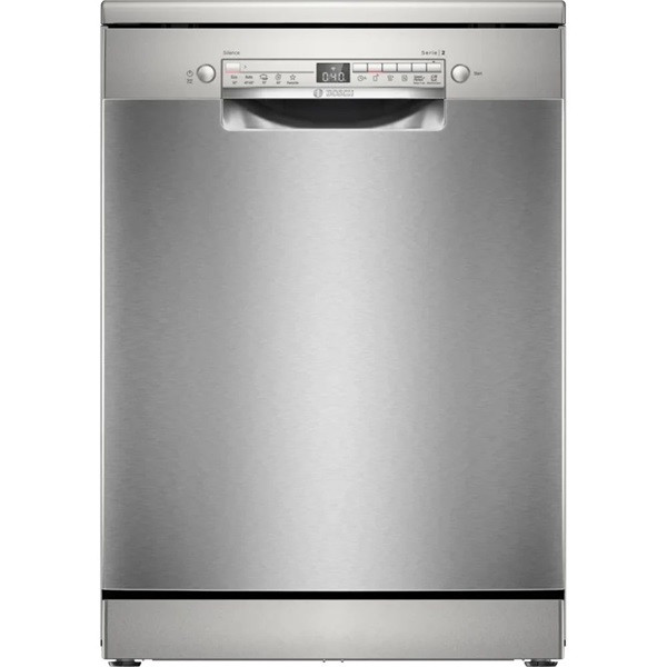 Bosch SMS2HVI06E inox, programok száma:5, szabadonálló, 14 terítékes mosogatógép Bosch SMS2HVI06E inox, programok száma:5, szabadonálló, 14 terítékes mosogatógép