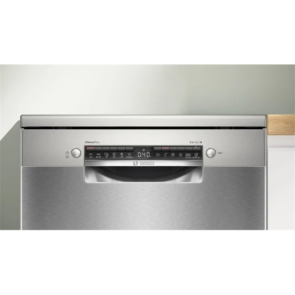 Bosch SMS4ECI26E inox, szabadonálló, programok száma:6, 14 terítékes mosogatógép Bosch SMS4ECI26E inox, szabadonálló, programok száma:6, 14 terítékes mosogatógép
