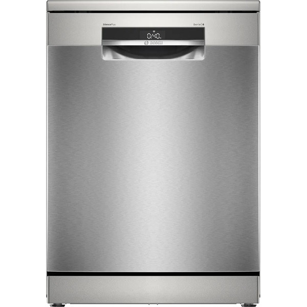 Bosch SMS6ECI15E inox, szabadonálló, programok száma:6, 14 terítékes mosogatógép