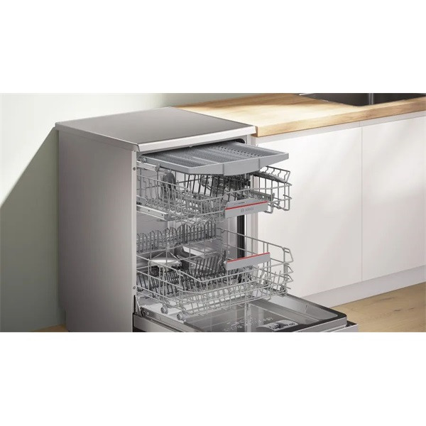 Bosch SMS6ZCI10E inox, szabadonálló, programok száma:6, 14 terítékes mosogatógép Bosch SMS6ZCI10E inox, szabadonálló, programok száma:6, 14 terítékes mosogatógép