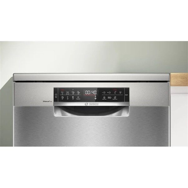 Bosch SMS8ECI02E inox, szabadonálló, programok száma:8, 14 terítékes mosogatógép Bosch SMS8ECI02E inox, szabadonálló, programok száma:8, 14 terítékes mosogatógép