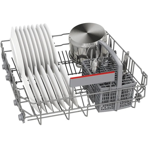 Bosch SMV4HTX14E ezüst, programok száma:6, beépíthető, 13 terítékes mosogatógép