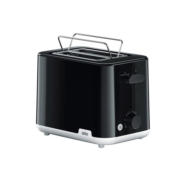 Braun HT1010BK fekete 2 szeletes kenyérpirító Braun HT1010BK fekete 2 szeletes kenyérpirító