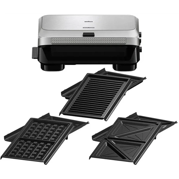 Braun SM5005 2in1 ezüst gofri - szendvicssütő