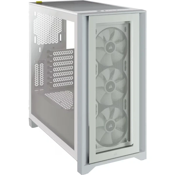 CORSAIR iCUE 4000X RGB fehér számítógépház