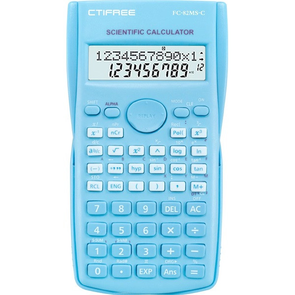 CTIFREE M-28-C KÉK számológép