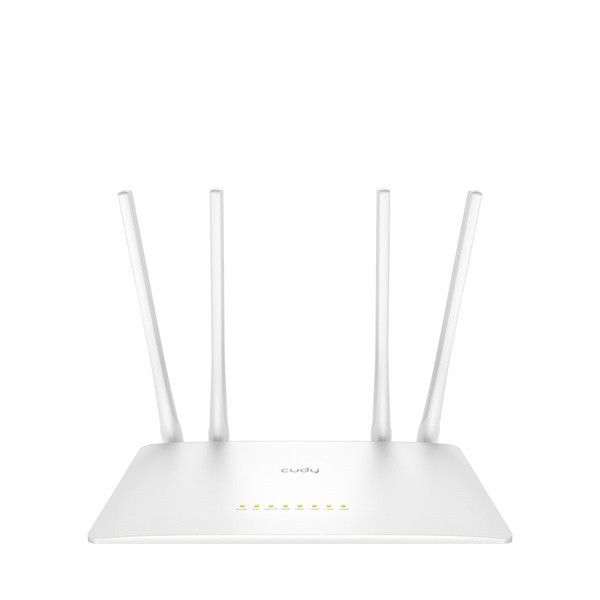 CUDY WR1200 kétsávos AC1200 WIFI fehér router