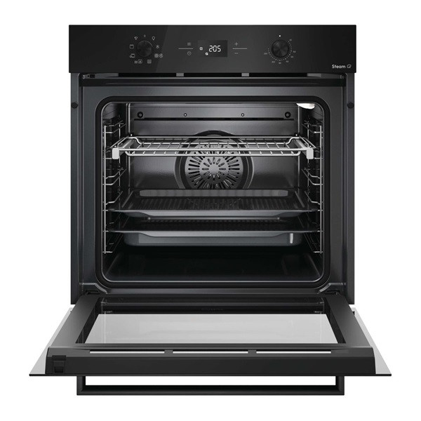 Candy CA6 NP3AT3EHTB fekete, beépíthető, sütőtér: 78 liter, légkeverés, grill sütő