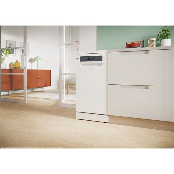 Candy CF0C7SB0FW fehér, programok száma:8, szabadonálló, 10 terítékes mosogatógép