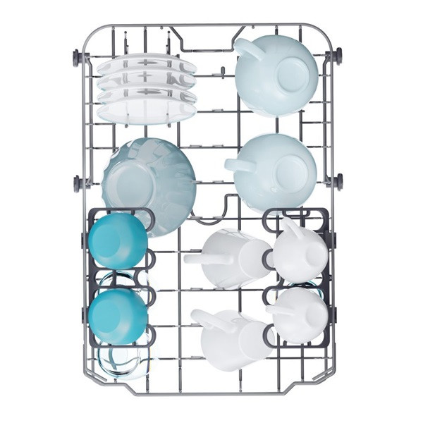 Candy CF0C7SB0FW fehér, programok száma:8, szabadonálló, 10 terítékes mosogatógép