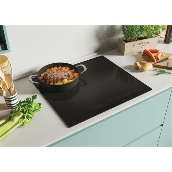 Candy CTP644MCBB/1 fekete, beépíthető, indukciós, főzőzóna:4, főzőlap