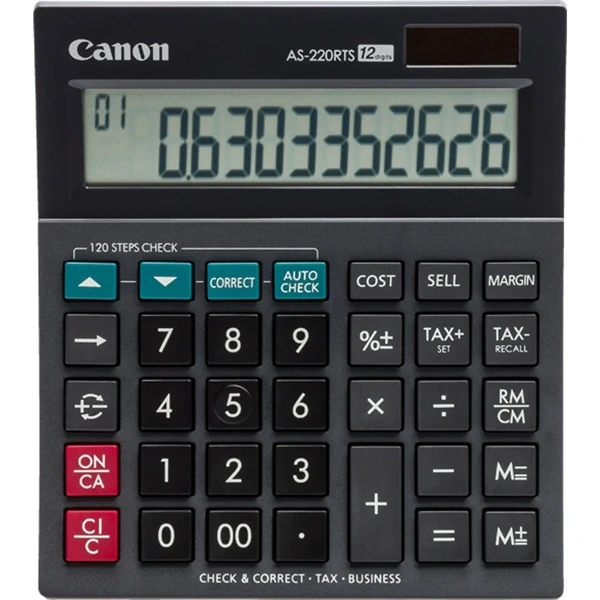 Canon AS-220RTS asztali számológép Canon AS-220RTS asztali számológép