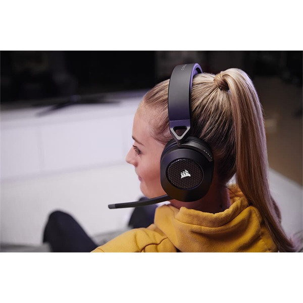 Corsair HS65 Dolby 7.1 fekete vezeték nélküli gamer headset
