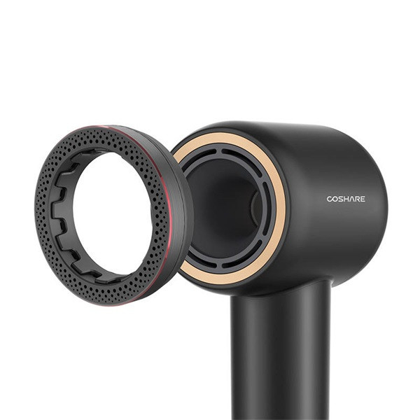 COSHARE HD10E SuperFlow1 1600 W fekete színű hajszárító