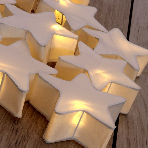 Iris Csillag alakú papír 160cm/meleg fehér/10db LED-es/2xAA elemes fényfüzér, fénydekoráció Iris Csillag alakú papír 160cm/meleg fehér/10db LED-es/2xAA elemes fényfüzér, fénydekoráció