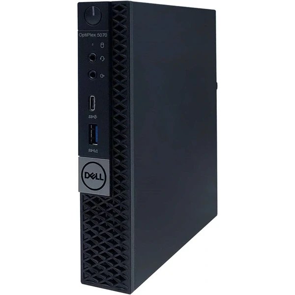 DELL OptiPlex 5070 Micro/i5-9th/16GB/512GB/Win Pro COA/fekete asztali számítógép (Használt A+) DELL OptiPlex 5070 Micro/i5-9th/16GB/512GB/Win Pro COA/fekete asztali számítógép (Használt A+)