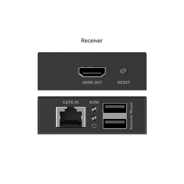 DIGITUS DS-55357 HDMI 4K UHD 30Hz Cat.6 KVM IP 40m extender szett