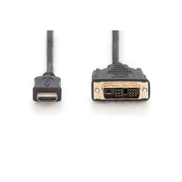 DIGITUS Full HD 60Hz DVI-D - HDMI type A kábel 2m