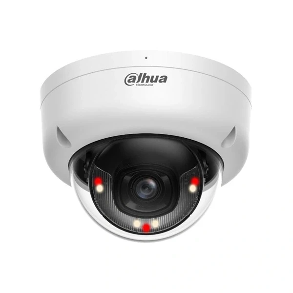 Dahua IPC-HDBW1439E1-A-IL-0280B-S6 /4MP/Entry/2,8mm/IR/LED 30m/FullColor/ Hibrid megvilágítású IP dóm kamera
