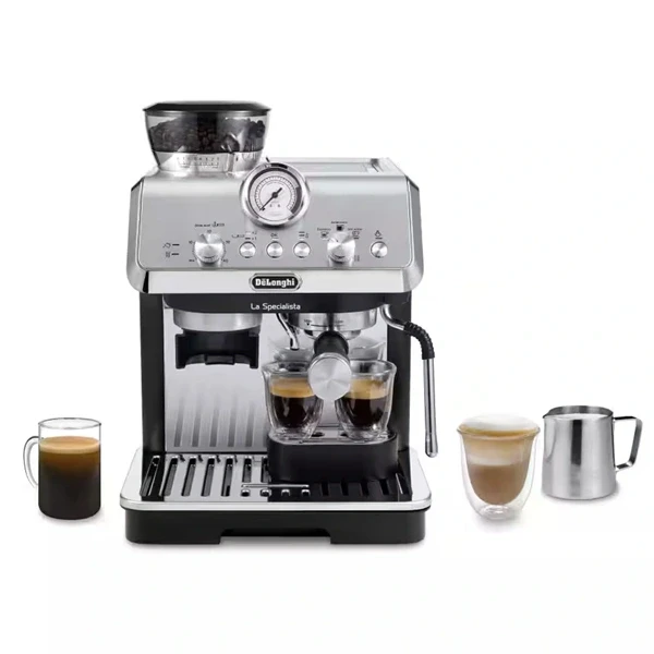 DeLonghi EC9155.MB La Specialista Arte fémes fekete matt espresso kávéfőző DeLonghi EC9155.MB La Specialista Arte fémes fekete matt espresso kávéfőző