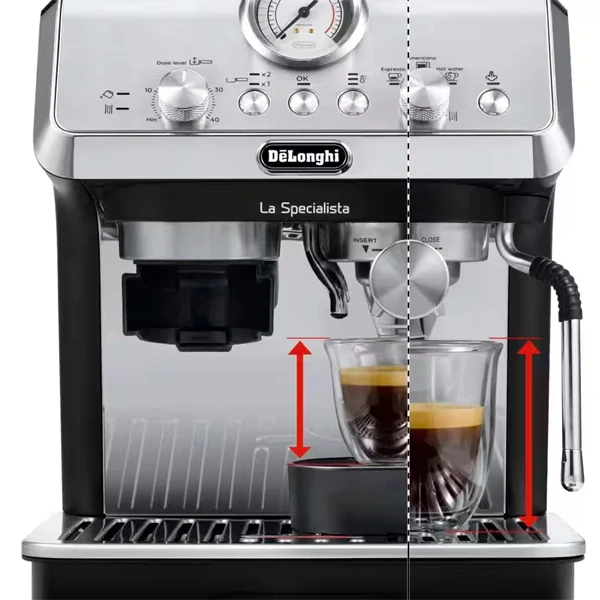 DeLonghi EC9155.MB La Specialista Arte fémes fekete matt espresso kávéfőző DeLonghi EC9155.MB La Specialista Arte fémes fekete matt espresso kávéfőző