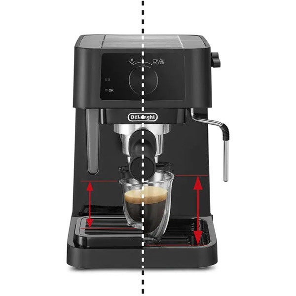 DeLonghi Stilosa EC230.BK fekete espresso kávéfőző DeLonghi Stilosa EC230.BK fekete espresso kávéfőző