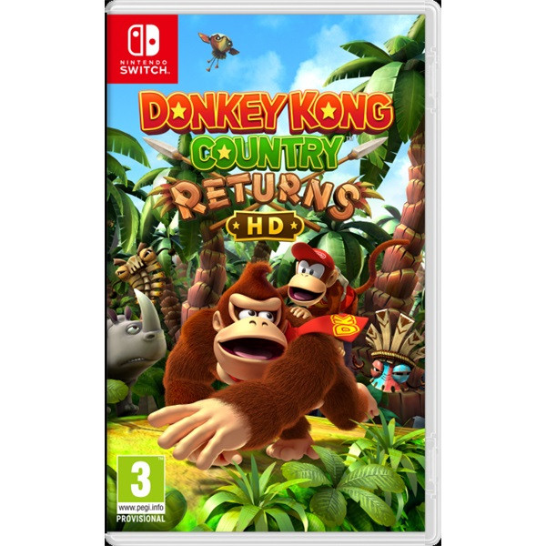 Donkey Kong Country Returns HD Nintendo Switch játékszoftver Donkey Kong Country Returns HD Nintendo Switch játékszoftver