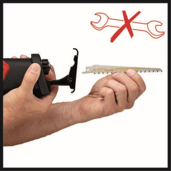 Einhell 4326310 PXC TP-AP 18/28 Li BL - Solo akkumulátoros orrfűrész Einhell 4326310 PXC TP-AP 18/28 Li BL - Solo akkumulátoros orrfűrész