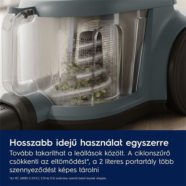 Electrolux EL31C1LDB Clean 300 porzsák nélküli porszívó