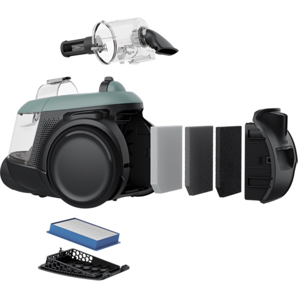 Electrolux EL61C2OG óceánzöld-fekete porzsák nélküli porszívó Electrolux EL61C2OG óceánzöld-fekete porzsák nélküli porszívó