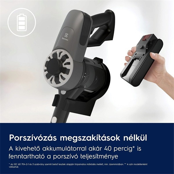 Electrolux EP31CB21GP Clean 300 vezeték nélküli álló porszívó Electrolux EP31CB21GP Clean 300 vezeték nélküli álló porszívó
