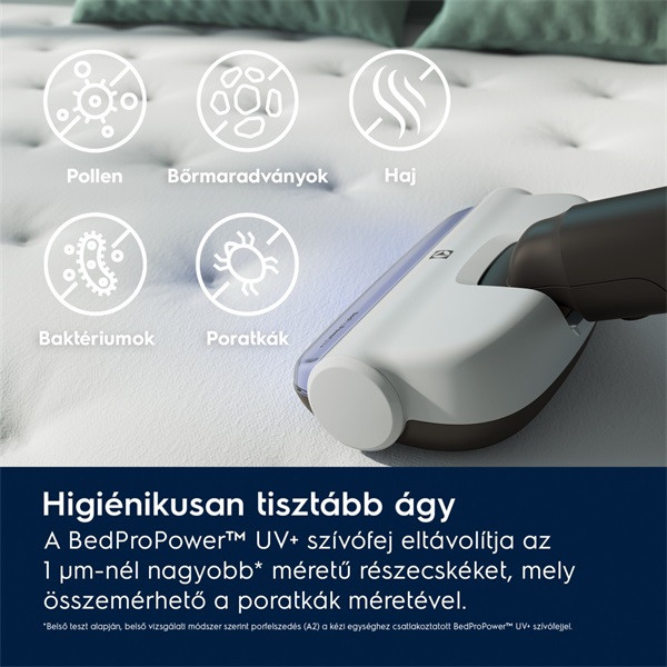 Electrolux EP71HB14UV Hygienic 700 vezeték nélküli álló porszívó allergiásoknak