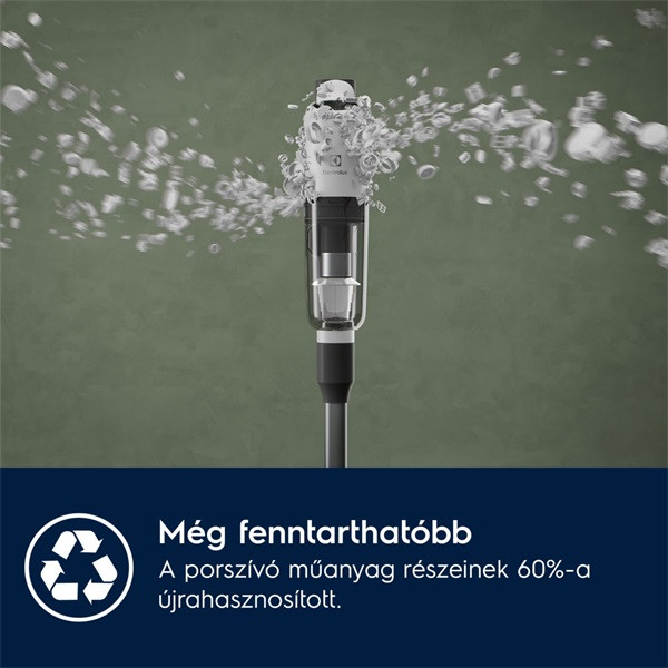 Electrolux EP71HB14UV Hygienic 700 vezeték nélküli álló porszívó allergiásoknak