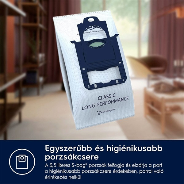 Electrolux PD82-4MG szürke csendes porzsákos porszívó Electrolux PD82-4MG szürke csendes porzsákos porszívó