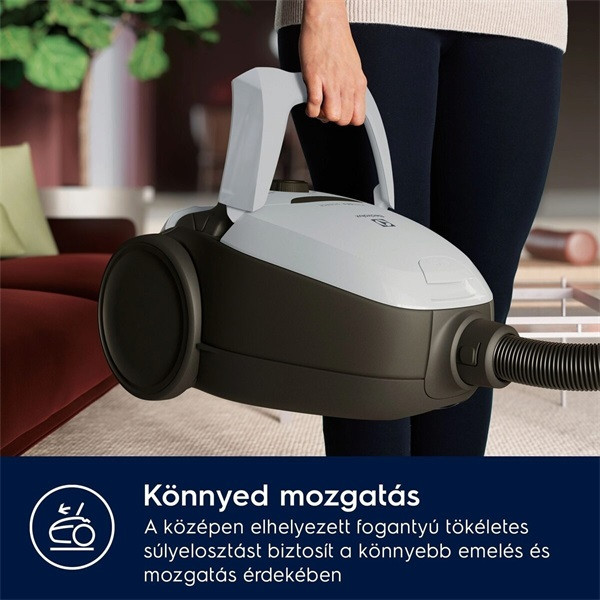 Electrolux PD82-4MG szürke csendes porzsákos porszívó Electrolux PD82-4MG szürke csendes porzsákos porszívó