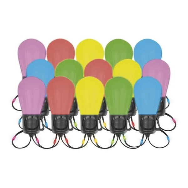 Emos GoSmart 15x parti izzók, 15 m, kültéri és beltéri, RGBIC WiFi LED fényfüzér