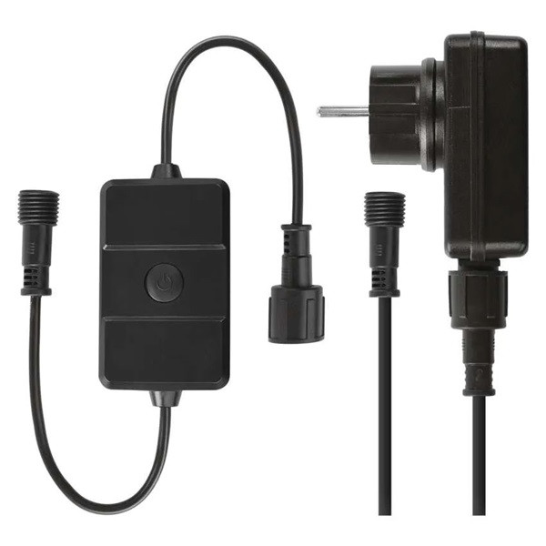Emos GoSmart 15x parti izzók, 15 m, kültéri és beltéri, RGBIC WiFi LED fényfüzér