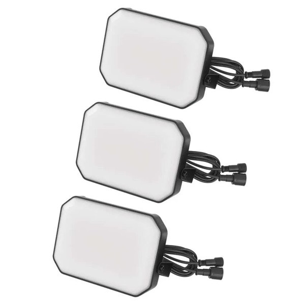 Emos GoSmart 3 darabos, 14 W, RGBIC dimmelhető, WiFi kültéri LED reflektor, kezdő készlet