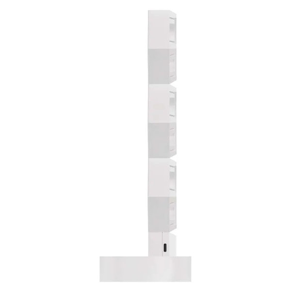 Emos GoSmart Hexagon fehér, 6 részből álló, RGBIC dimmelhető, WiFi LED asztali lámpa