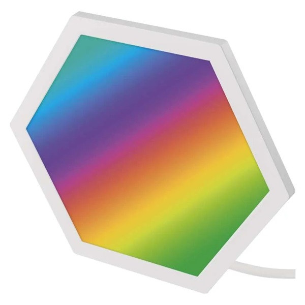 Emos GoSmart Hexagon, kiegészítő készlet,3 rész, 1,8 W, RGBIC dimmelhető, WiFi LED lámpa