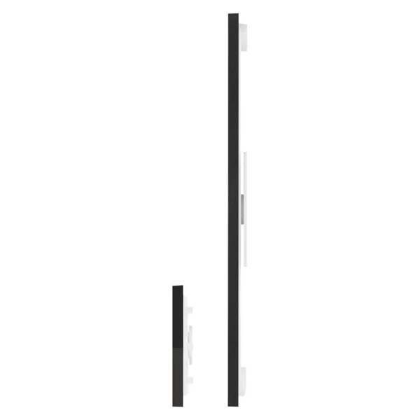 Emos GoSmart Lines fekete, 9 részből álló, 34 W, RGBIC dimmelhető, WiFi LED lámpa