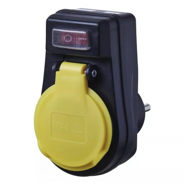 Emos P00292 IP44 SCHUKO kapcsolható aljzat Emos P00292 IP44 SCHUKO kapcsolható aljzat