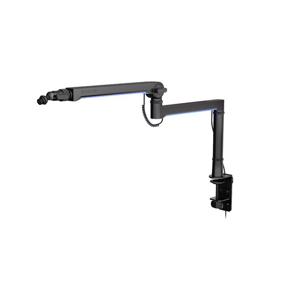Endorfy Broadcast Low Profile RGB Boom Arm RGB fekete mikrofonállvány