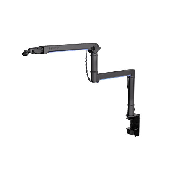 Endorfy Broadcast Low Profile RGB Boom Arm RGB fekete mikrofonállvány