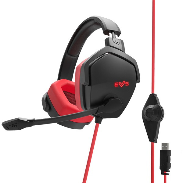 Energy Sistem EN 452552 ESG 4 Surround 7.1 piros gamer headset Energy Sistem EN 452552 ESG 4 Surround 7.1 piros gamer headset