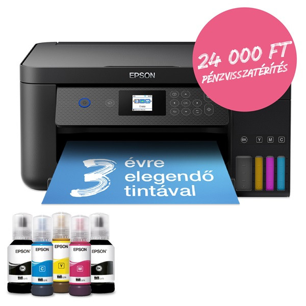 Epson EcoTank L4260 színes tintasugaras fekete multifunkciós nyomtató