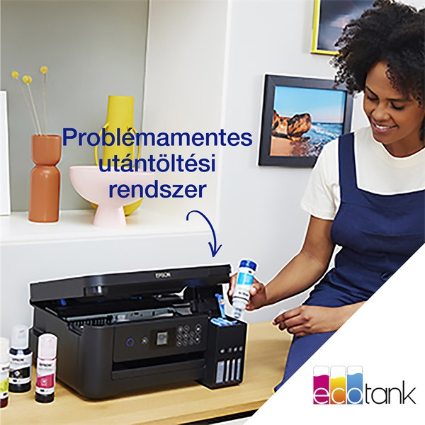Epson EcoTank L4260 színes tintasugaras fekete multifunkciós nyomtató