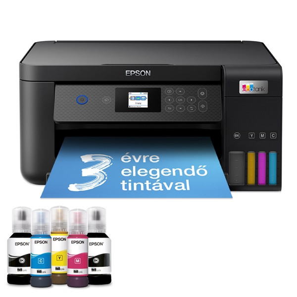 Epson EcoTank L4260 színes tintasugaras fekete multifunkciós nyomtató