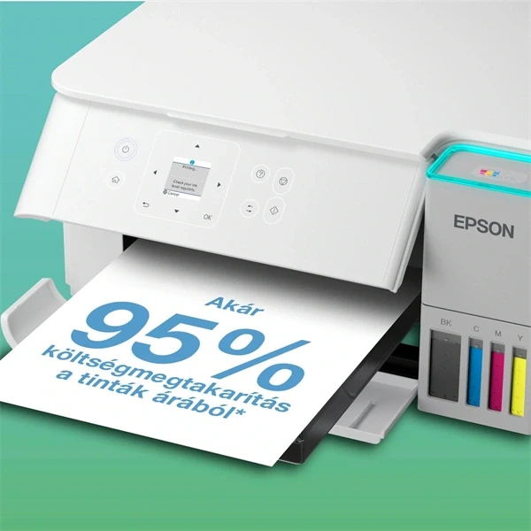 Epson EcoTank L4366 (A4, 33 lap/perc, duplex, USB/Wifi/Wifi Direct) színes tintasugaras multifunkciós nyomtató Epson EcoTank L4366 (A4, 33 lap/perc, duplex, USB/Wifi/Wifi Direct) színes tintasugaras multifunkciós nyomtató