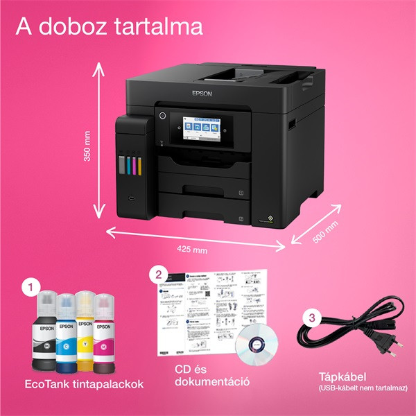 Epson EcoTank L6550 színes tintasugaras multifunkciós nyomtató